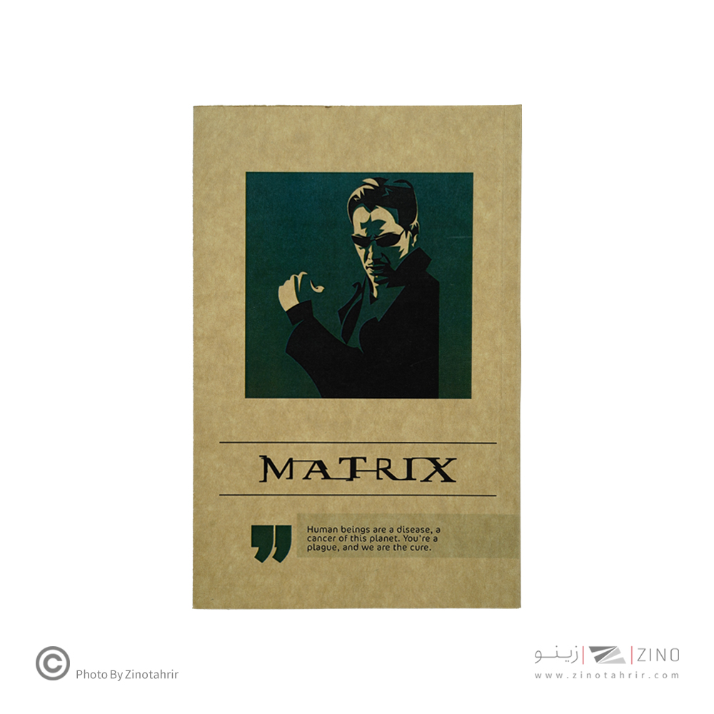 دفتریادداشت80برگ20*13 گذران دش سری سینمایی